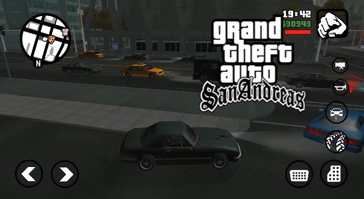 Image of gta San Andreas with the logo