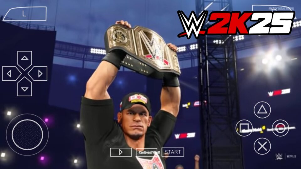 WWE 2K25 PSP ISO