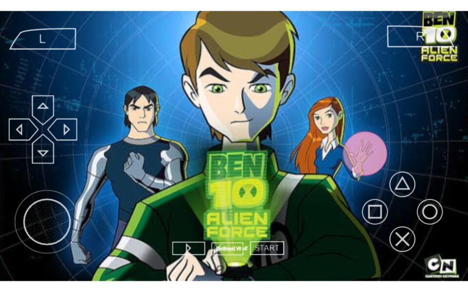 Ben 10 Alien Force PPSSPP