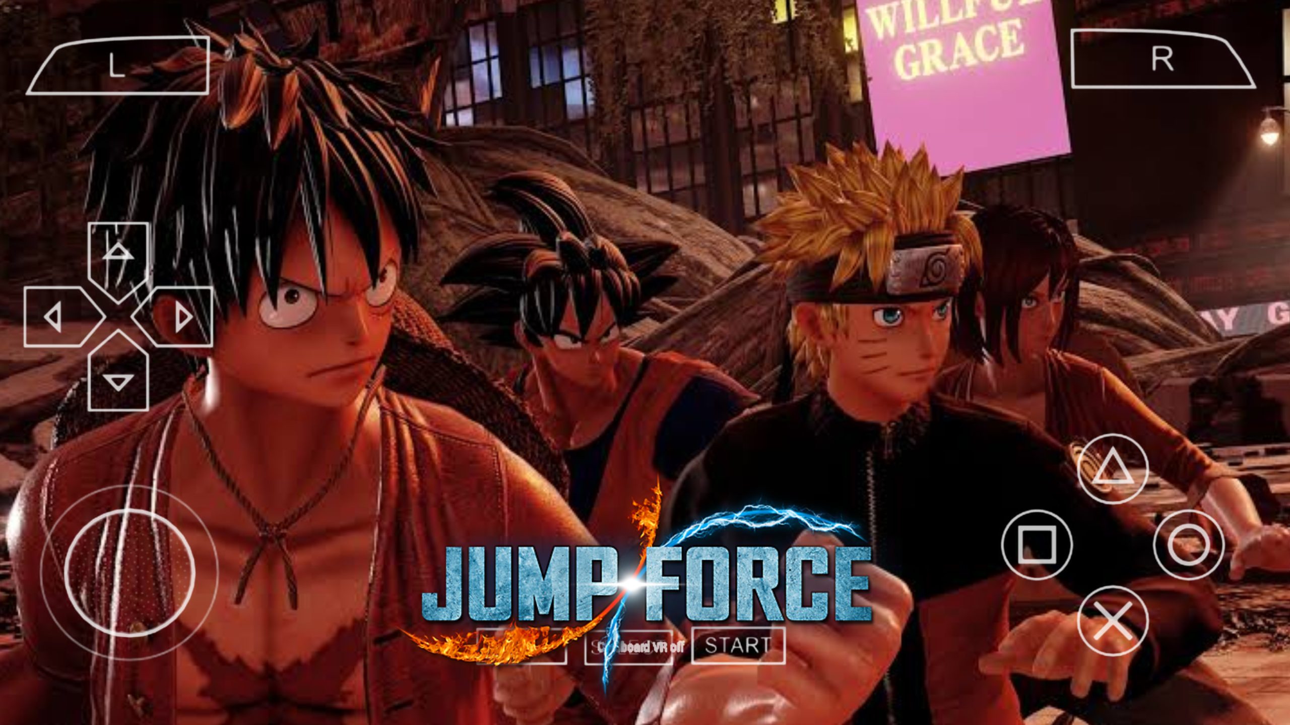Jump Force PPSSPP ISO