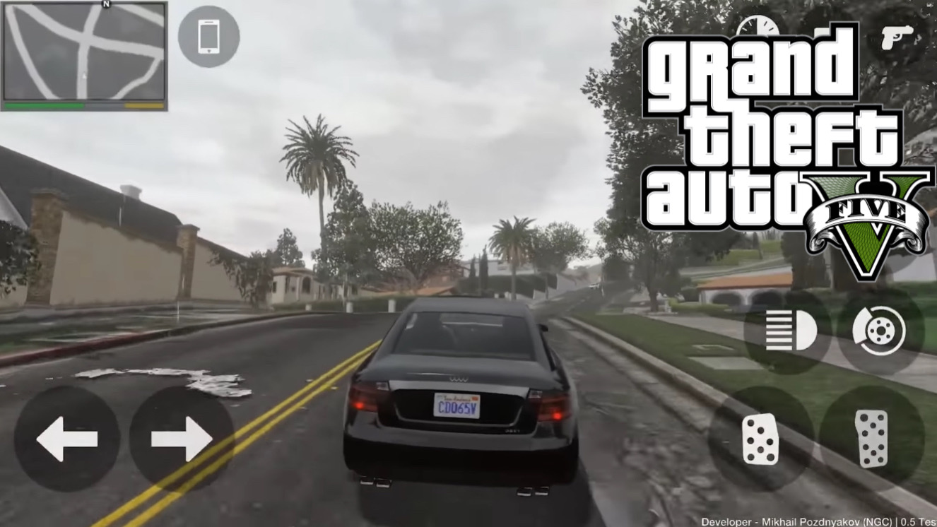 GTA 5 APK BETA 0.5, GTA V APK BETA 0.5