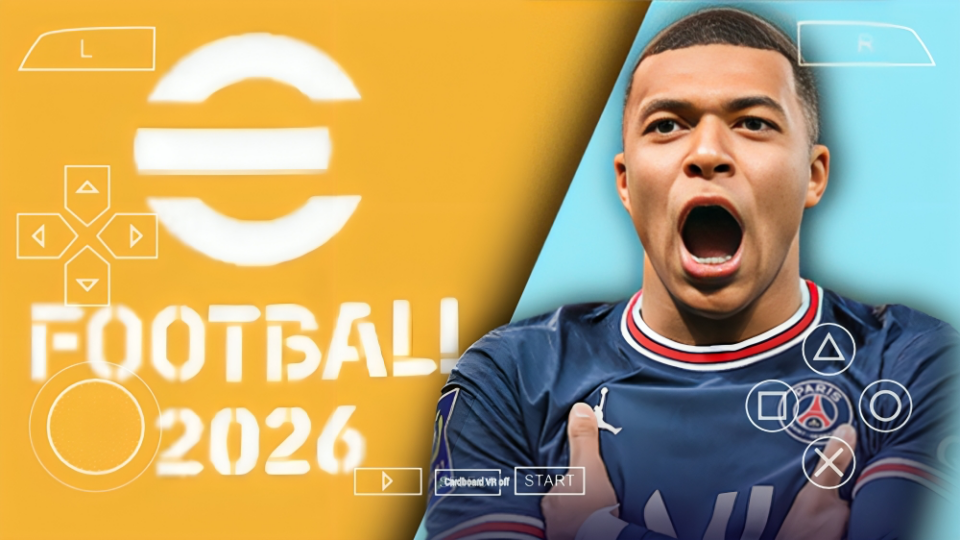 PES 2026 ISO File, PES 2026 PSP ISO