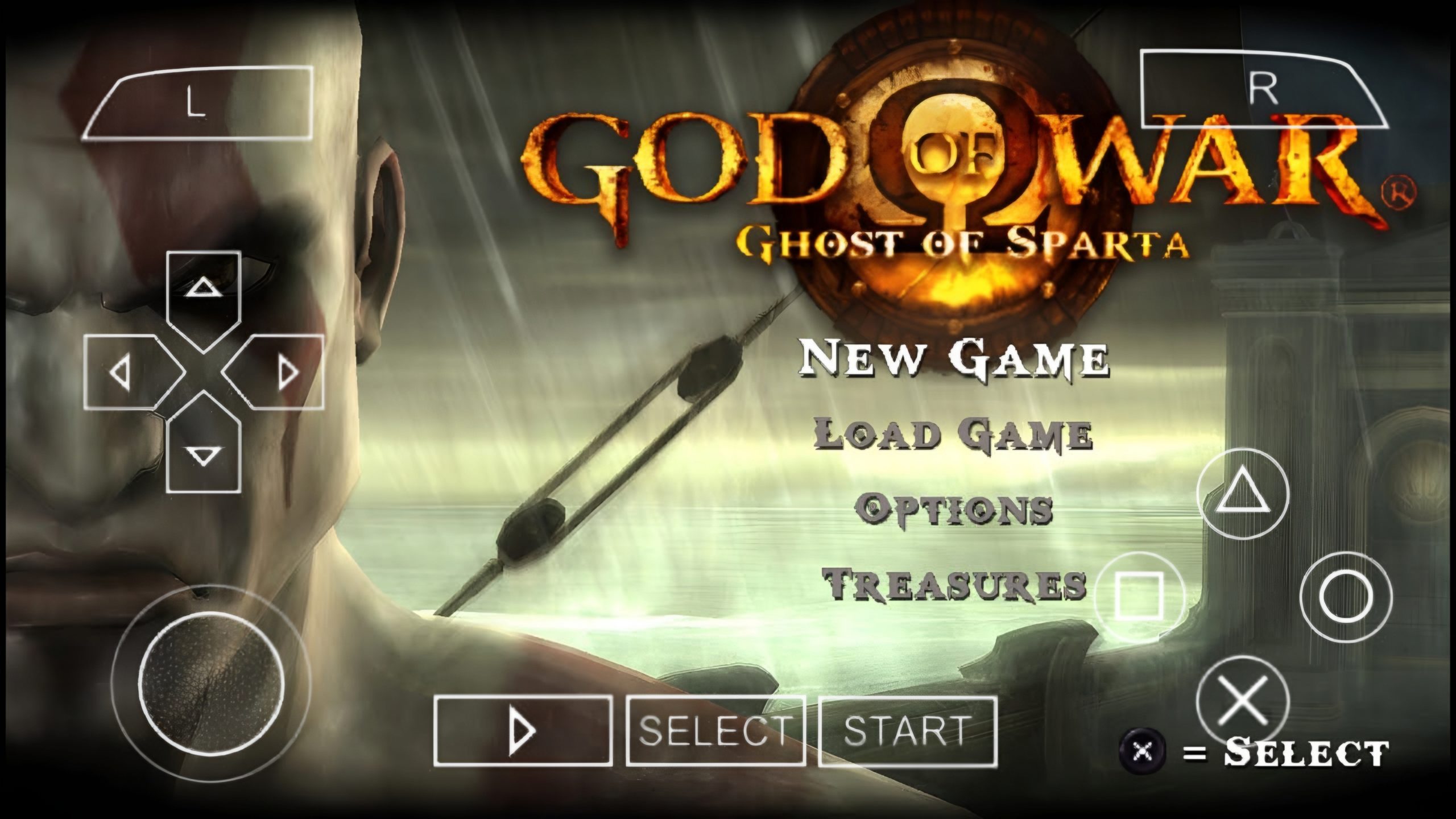 God of War Ghost of Sparta PSP ISO