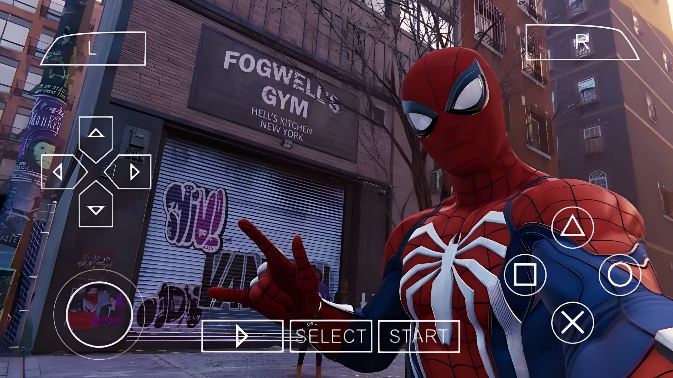 Spiderman Remastered PSP ISO