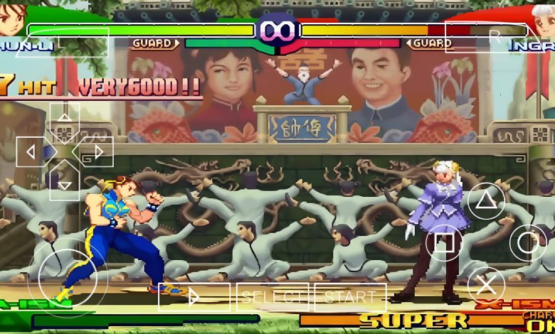 Street Fighter Alpha Max 3 PPSSPP ISO