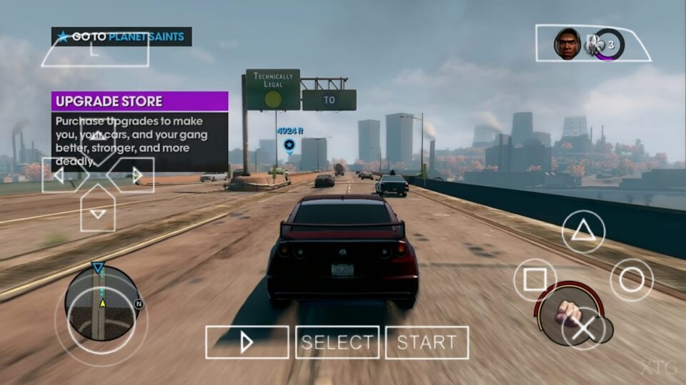 Saint Row 3 PSP ISO