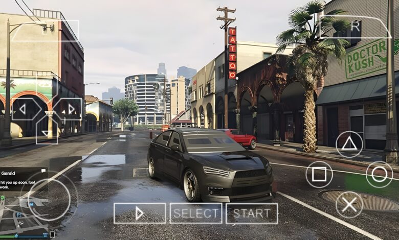 Grand Theft Auto V5 PSP ISO