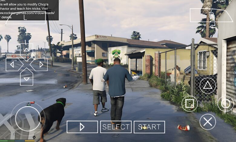 GTA 5 PPSSPP Zip File