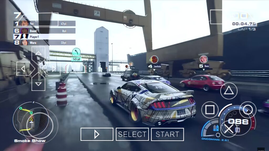 Need for Speed ProStreet PPSSPP ISO