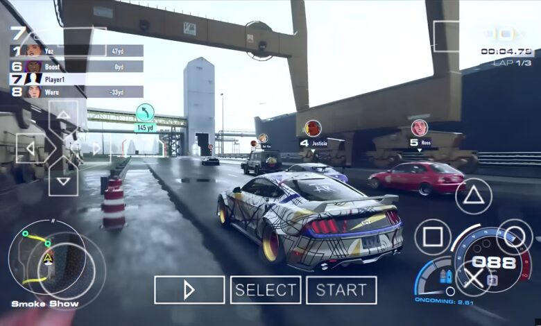 Need for Speed ProStreet PPSSPP ISO