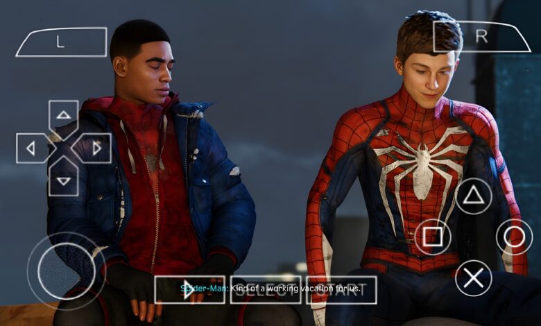 Spider-Man Miles Morales PPSSPP Zip File