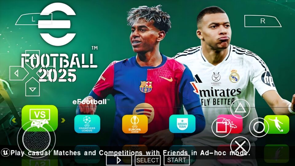 PES eFootball 2025 PPSSPP File