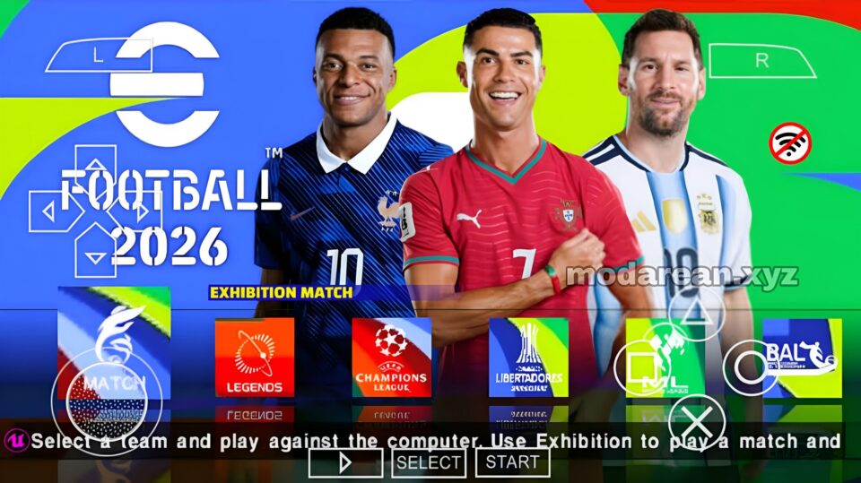 eFootball 2026 ISO PPSSPP Lite World Cup FIFA 26